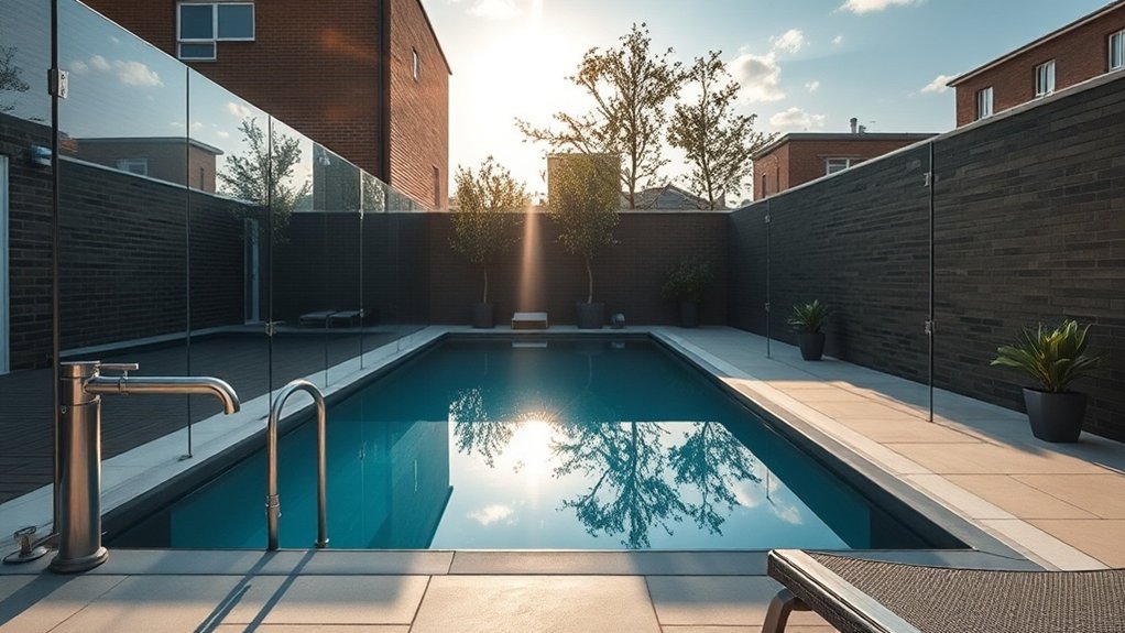 Pool Glass Fencing Richmond