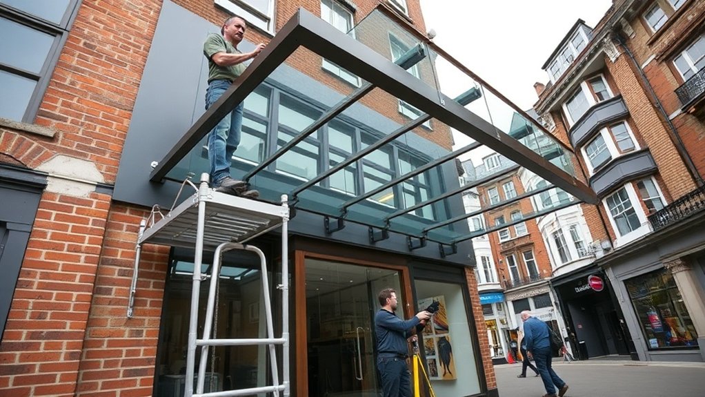 Shopfront Canopy Richmond